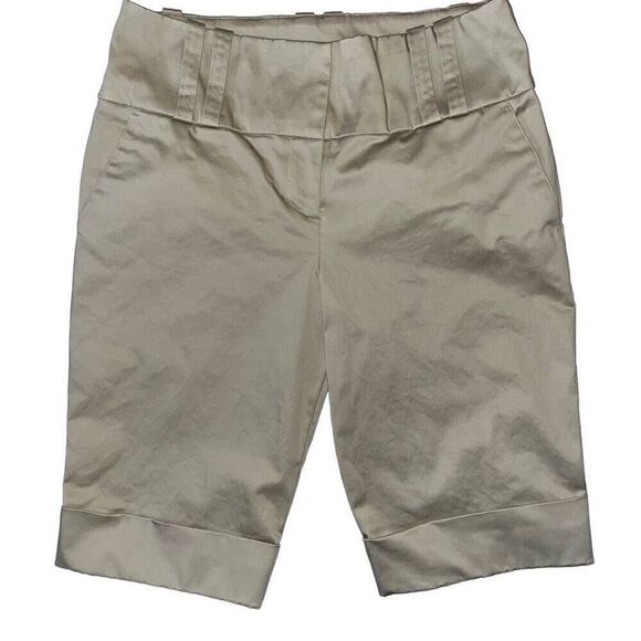 INC. International Concepts khaki dress shorts 4 - Picture 1 of 3